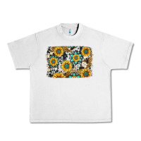 Lunar Rock gemstone sunflower cowhide background Urban Heavy Tee - Jasminsmagicworld