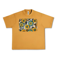 Peanut Butter gemstone sunflower cowhide background Urban Heavy Tee - Jasminsmagicworld