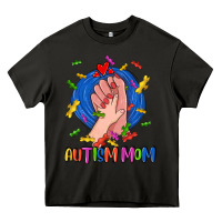 Asphalt Autism Mom Heavy Core Tee - CowGirlArtShop