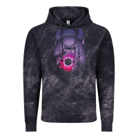 Cloud Black astronaut deep space Vintage Hoodie - maiPhamDesign