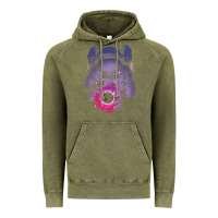 Vintage Olive astronaut deep space Vintage Hoodie - maiPhamDesign
