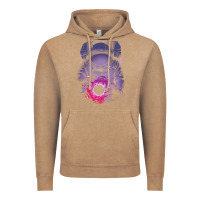 Vintage Coffee astronaut deep space Vintage Hoodie - maiPhamDesign