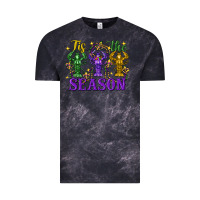 Cloud Black Tis The Season Crawfish Mardi Gras Vintage Tee - FaDigitalArtStudio