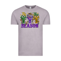 Vintage Zinc Tis The Season Crawfish Mardi Gras Vintage Tee - FaDigitalArtStudio