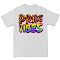 Dove Grey pride vibes Premium Tee - OliviaCreatesArt