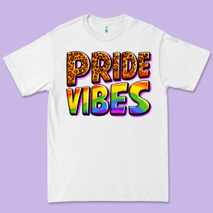 Pride Vibes Premium Tee Designed By Oliviacreatesart