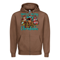Chestnut merry christmas Zipper Hoodie - JahusDesignShop