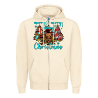 Sandshell merry christmas Zipper Hoodie - JahusDesignShop