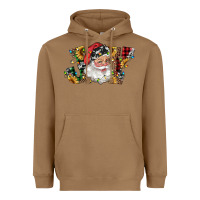 Toasted Coconut santa joy with sunflowers Heavyweight Hoodie - RanaPortraitStore