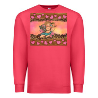 Cardinal cupid valentine's day Premium Sweatshirt - RanaPortraitStore