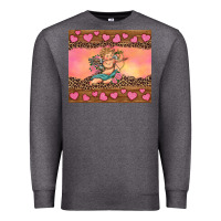 Charcoal Heather cupid valentine's day Premium Sweatshirt - RanaPortraitStore