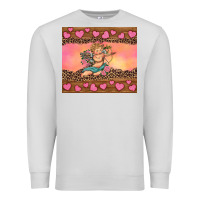 Dove Grey cupid valentine's day Premium Sweatshirt - RanaPortraitStore