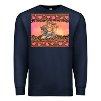 Navy cupid valentine's day Premium Sweatshirt - RanaPortraitStore
