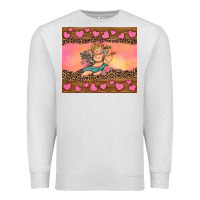 Oatmeal Heather cupid valentine's day Premium Sweatshirt - RanaPortraitStore