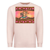 Pale Pink cupid valentine's day Premium Sweatshirt - RanaPortraitStore