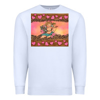 White cupid valentine's day Premium Sweatshirt - RanaPortraitStore