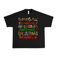 Black santa claus reindeer hallmark hot chocolate christ Urban Heavy Tee - FaDigitalArtStudio