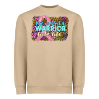 Mushroom this i̇ss what a wwarrior looks like Heavyweight Sweatshirt - JahusDesignShop
