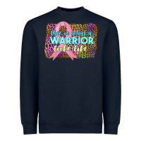Navy this i̇ss what a wwarrior looks like Heavyweight Sweatshirt - JahusDesignShop