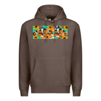 Coffee Cow fall pumpkin Premium Hoodie - Artiststas