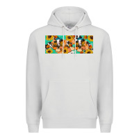 Dove Grey Cow fall pumpkin Premium Hoodie - Artiststas