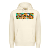 Sandshell Cow fall pumpkin Premium Hoodie - Artiststas