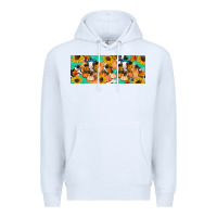 White Cow fall pumpkin Premium Hoodie - Artiststas
