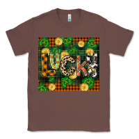 Chestnut st patricks day lucky clover and coins Classic Tee - CowGirlArtShop