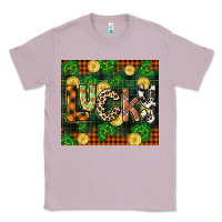 Lilac st patricks day lucky clover and coins Classic Tee - CowGirlArtShop