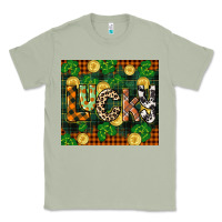 Matcha st patricks day lucky clover and coins Classic Tee - CowGirlArtShop