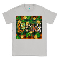 Moon Dust st patricks day lucky clover and coins Classic Tee - CowGirlArtShop