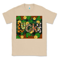 Mushroom st patricks day lucky clover and coins Classic Tee - CowGirlArtShop
