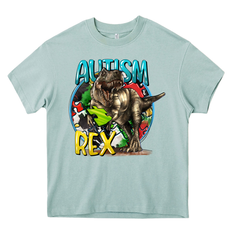 Autism Rex Heavy Core Tee by CowGirlArtShop | Teevron