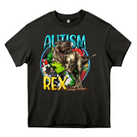 Asphalt Autism Rex Heavy Core Tee - CowGirlArtShop