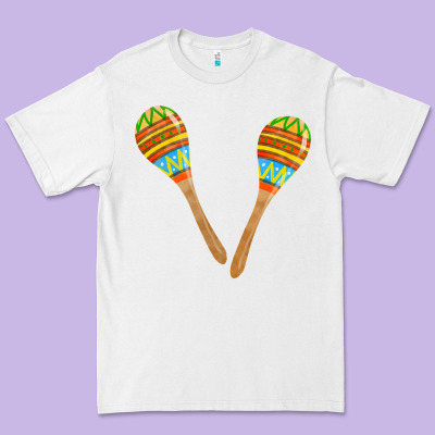 Maracas Fa Element Premium Tee Designed By Fadigitalartstudio