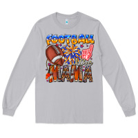 Moon Dust football mama Long Sleeve Tee - CowhideDigitalArt