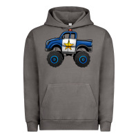Pigment Tornado police car monster truck Urban Hoodie - Jasminsmagicworld