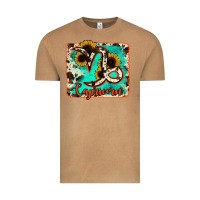 Capricorn Turquoise Cowhide Vintage Tee | Teevron