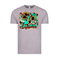 Vintage Zinc capricorn turquoise cowhide Vintage Tee - RanaPortraitStore