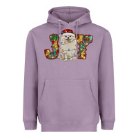 Lavender pomeranian christmas joy Heavyweight Hoodie - RanaPortraitStore