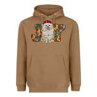 Toasted Coconut pomeranian christmas joy Heavyweight Hoodie - RanaPortraitStore
