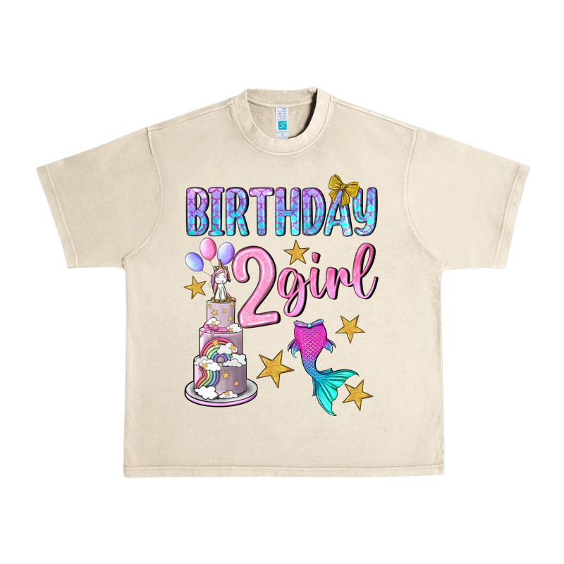 Birthday Girl 2 Urban Heavy Tee by BundleAndBundleShop | Teevron
