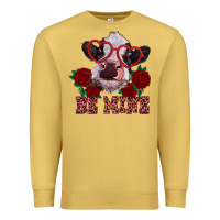 Antique Gold be mine valentine's day calf Premium Sweatshirt - RanaPortraitStore