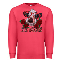 Cardinal be mine valentine's day calf Premium Sweatshirt - RanaPortraitStore