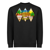 Black sunrise sunburn sunset repeat Heavyweight Sweatshirt - JahusDesignShop