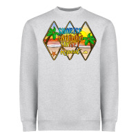 Heather Grey sunrise sunburn sunset repeat Heavyweight Sweatshirt - JahusDesignShop