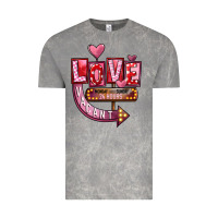 Cloud Rock Valentines Day Love Vacant Vintage Tee - FaDigitalArtStudio
