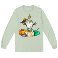 Matcha Happy Fall Long Sleeve Tee - CowhideDigitalArt