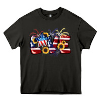 Asphalt Love 4th of july Heavy Core Tee - CowGirlArtShop