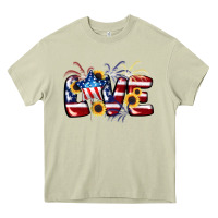 Mossy Love 4th of july Heavy Core Tee - CowGirlArtShop
